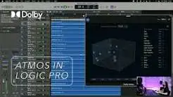 logic pro Dolby Atmos Mixing