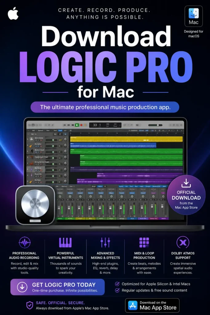 Download Logic Pro for Mac guide