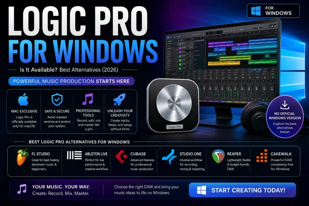 Logic Pro for Windows poster