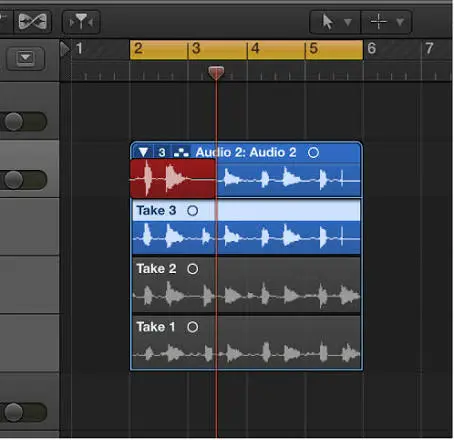 logic pro Multi-Track Recording
