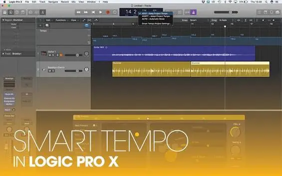 logic pro Smart Tempo 